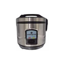 Panela de Arroz Elétrica de Inox 10 xícaras 127V Compacta Antiaderente Panela de Arroz Elétrica de Inox 10 xícaras 127V Compacta Antiaderente