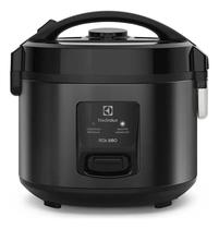 Panela de Arroz Elétrica Electrolux 2L Preta Efficient Visor