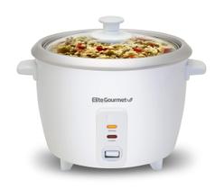 Panela de Arroz Elétrica Elite Gourmet ERC-003 - 6 Xícaras - Branca