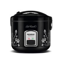 Panela de Arroz Elétrica Mondial Fast Rice Pe-44 10 Xícaras Preta 220V
