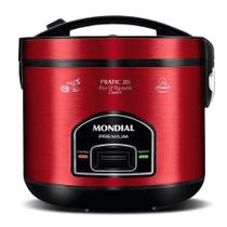 Panela de Arroz Elétrica Mondial, Pratic 10L 110V, Vermelho, 700W - PE-46-10X Panela de Arroz Elétrica Mondial, Pratic 10L 110V, Vermelho, 700W - PE-46-10X