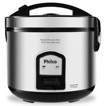 Panela de Arroz Elétrica Philco PH10 10 Xícaras Preta e Inox