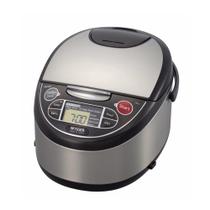 Panela de arroz Tiger JAX-T18U-K 2,3 L 10 xícaras com vaporizador de alimentos Panela de arroz Tiger JAX-T18U-K 2,3 L 10 xícaras com vaporizador de alimentos