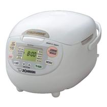 Panela de arroz Zojirushi Neuro Fuzzy 2,4 L, aquecedor de 10 xícaras, branca Panela de arroz Zojirushi Neuro Fuzzy 2,4 L, aquecedor de 10 xícaras, branca