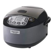 Panela de arroz Zojirushi NL-GAC10BM Umami Micom 1.0L preta metálica