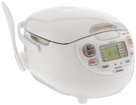 Panela de arroz Zojirushi NS-ZCC10 Neuro Fuzzy 1L branca de 5,5 xícaras Panela de arroz Zojirushi NS-ZCC10 Neuro Fuzzy 1L branca de 5,5 xícaras