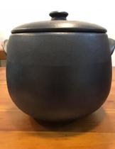Panela de Barro CALDEIRÃO Feijoada 5 Litros + 2 cumbucas Panela de Barro CALDEIRÃO Feijoada 5 Litros + 2 cumbucas
