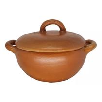Panela De Barro Para Fogão A Lenha Com Tampa Artesanato - Artesanatos MIneiros