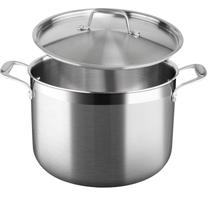 Panela de Cozinhar Duxtop 7,6 Litros Aço Inoxidável Tripla Camada Panela de Cozinhar Duxtop 7,6 Litros Aço Inoxidável Tripla Camada
