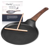 Panela de crepe Vinchef antiaderente de 28 cm compatível com indução