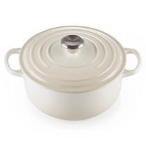 Panela de Ferro 5.5L Le Creuset Signature Meringue 22CM - Home Presentes