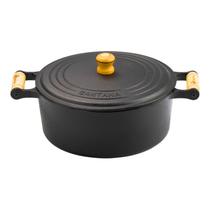 Panela De Ferro Fundido 2 Lts Comida Saudável Resistente Panela De Ferro Fundido 2 Lts Comida Saudável Resistente