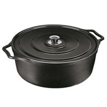 Panela de Ferro Fundido Caçarola Redonda de 8,5 litros Panela de Ferro Fundido Caçarola Redonda de 8,5 litros