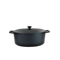 Panela de ferro fundido oval 2 alças de ferro 6, 5 LTS Panela de ferro fundido oval 2 alças de ferro 6, 5 LTS