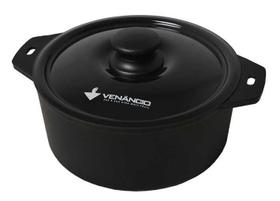 Panela de Ferro Fundido Tampa Preta 220x115 Met. Venâncio Panela de Ferro Fundido Tampa Preta 220x115 Met. Venâncio