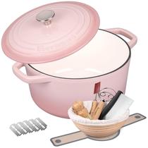 Panela de Ferro Fundido VORRINGARD 6QT Conjunto para Assar Pão Panela de Ferro Fundido VORRINGARD 6QT Conjunto para Assar Pão