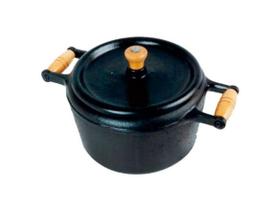 Panela de Ferro Modelo Pressão 2 Alças de Madeira - 4 Lt Panela de Ferro Modelo Pressão 2 Alças de Madeira - 4 Lt