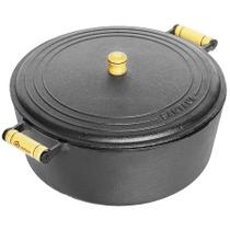 Panela de Ferro Santana com Alça de Madeira Panela de Ferro Santana com Alça de Madeira