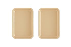 Panela de folhas Nordic Ware Naturals, antiaderente, pacote com 2