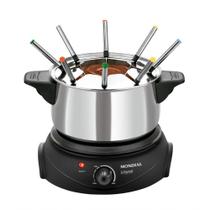 Panela De Fondue Elétrico Le Gourmet Fd-02 127v-preto/prata