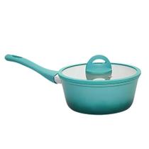 Panela De Indução Cerâmica Antiaderente 16cm Miami Verde Panela De Indução Cerâmica Antiaderente 16cm Miami Verde