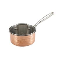 Panela De Lux Cobre Com Tampa E Cabo Inox Infinity Chefs 18Cm - Bergner