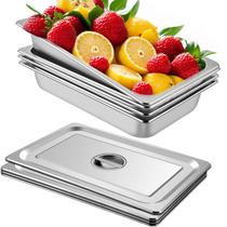 Panela de mesa a vapor VEVOR em aço inoxidável 13L de tamanho completo x53,7x33x9,5cm