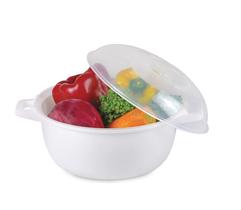 Panela de Micro-ondas Caçarola Grande a Vapor Arroz Legumes Panela de Micro-ondas Caçarola Grande a Vapor Arroz Legumes
