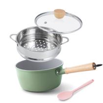 Panela de molho ROCKURWOK Cerâmica Antiaderente 2L com vaporizador e tampa Panela de molho ROCKURWOK Cerâmica Antiaderente 2L com vaporizador e tampa