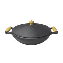 Panela De Moqueca 5 Litros Ferro Moquequeira Com Tampa 30Cm