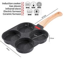 Panela de Omelete Antiaderente Espessada, Mquina De Caf - Roku