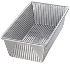 Panela de pão USA Pan 1145LF Bakeware em aço aluminizado 600g
