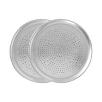 Panela de pizza Nordic Ware Naturals 16 Air Crisp Aluminium (conjunto de 2) Panela de pizza Nordic Ware Naturals 16 Air Crisp Aluminium (conjunto de 2)