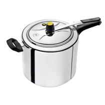 Panela de Presão de Aluminio Polido 10 Litros