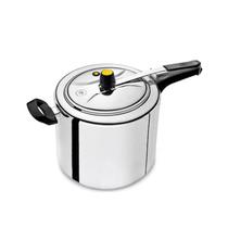 Panela de Pressão 10 Litros Fechamento Interno Alumínio ABC Panela de Pressão 10 Litros Fechamento Interno Alumínio ABC