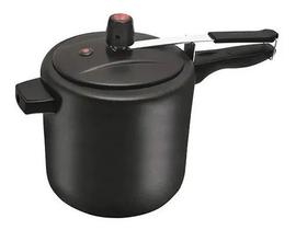 Panela De Pressão 10 Lts Preta Antiaderente Teflon 5 Camadas Panela De Pressão 10 Lts Preta Antiaderente Teflon 5 Camadas