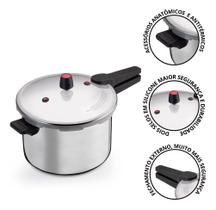 Panela De Pressão 10litros Fechamento Externo Feijoada Carne