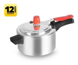 Panela De Pressao 2 Litros Aluminio Polida Eirilar
