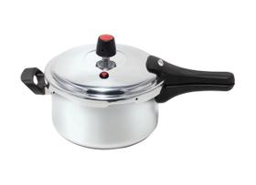 Panela de Pressao 3 Litros Fechamento Externo - Aluminio Polido Resistente com Selo Inmetro Panela de Pressao 3 Litros Fechamento Externo - Aluminio Polido Resistente com Selo Inmetro