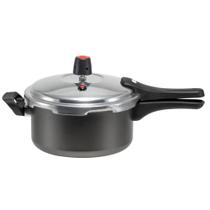 Panela de Pressao 3 Litros Fechamento Externo Pequena Aluminio Antiaderente com Selo Inmetro e Perfeito Encaixe
