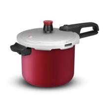 Panela De Pressão 4.5L Vermelha Rochedo Panela De Pressão 4.5L Vermelha Rochedo