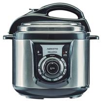 Panela de Pressão 4 Litros Elétrica com Painel Eletrônico com Timer 110 Volts - 3879 - AGRATTO