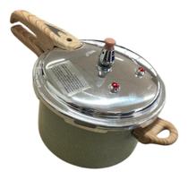 Panela de Pressão 4,2L Indução Cerâmica Verde Antiaderente Max Chef Wood Premium Panela de Pressão 4,2L Indução Cerâmica Verde Antiaderente Max Chef Wood Premium