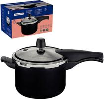 Panela De Pressão 4,5 L Effect Vancouver Preto Tramontina