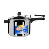 Panela de Pressão 4,5 Litros Alumínio Polido São Jorge