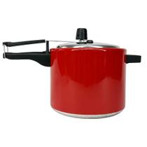 Panela De Pressão 4,5 Litros Alumínio - Vermelho Panela De Pressão 4,5 Litros Alumínio - Vermelho