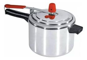 Panela De Pressão 4,5 Litros Antiaderente Polida/inox Prateada