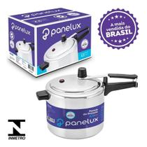 Panela De Pressão 4,5 Litros Panelux Classic Polida Alumínio