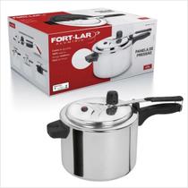 Panela de pressão 4,5 litros polida fortlar Panela de pressão 4,5 litros polida fortlar