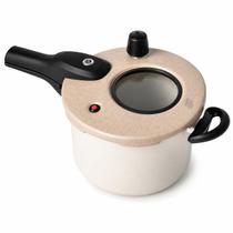 Panela de Pressão 4,5 Visor Vidro Tampa Litros Antiaderente MTA Grande Fechamento Externo Panela de Pressão 4,5 Visor Vidro Tampa Litros Antiaderente MTA Grande Fechamento Externo
